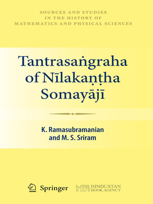 cover image of Tantrasaṅgraha of Nīlakaṇṭha Somayājī